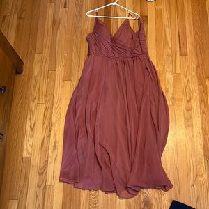 Kennedy Blue dress! Has been altered. Can be used for extra fabric! Worn once.